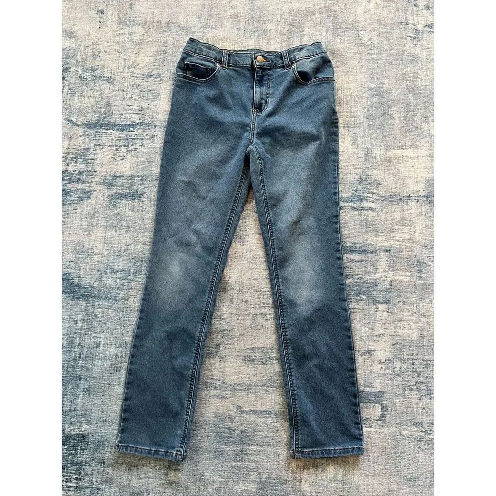 Wonder Nation Faded Blue Denim Slim Fit Skinny Jeans 16